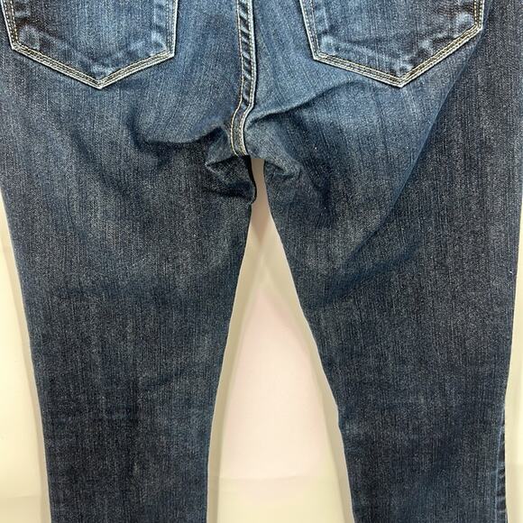 Paige Hidden Hills Dark Wash Boot Cut Premium Denim Jeans Size 26 - Picture 10 of 16